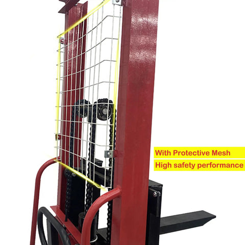 The Real Deal Manual Pallet Lifter With A Hefty 1 Ton 2204 Lbs Capacity And A Snappy 63 Inch Lift Height Single Sided Hydraulic Hand Pallet Truck That Handles Warehouse Grind Like A Pro