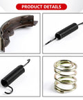 Brake Shoes And Spring Kit Assembly For Medalist TXT Golf Cart 1997 Up Brakes Hardware Set For Workhorse 96 Up And Yamaha G2-G22 94-06