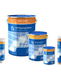 Various sizes of LGEP Two To One High Load Extreme Pressure Grease containers for heavy duty bearings and machinery, premium EP lithium complex lubricant.