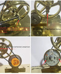 Stirling Engine Model For Kids And Students With Brushed Stainless Steel Base Easy Assembly Science Toy details view