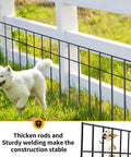 Underground Animal Barrier Fence Kit 30 ft total with 24 in panels and 15 in depth, installed outdoors to keep dogs in.