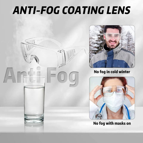 Built Tough For The Daily Grind With This Solid 24 Pack Anti Fog Safety Goggles Over Glasses Featuring Crystal Clear Vented Lenses Shielding Eyes From Dust And Debris On Every Rough Site Or Outdoor Build