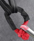 Red Soft Shackle Set With Protective Sleeve 57,000 Lbs Breaking Strength One Half Inch By 22 Inch Off Road Ready Recovery Rope