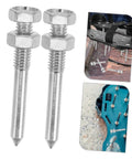 20-Piece Lawn Aerator Shoes With Metal Spikes, Easy Install Scarifier Boots For Aerating Grass showing metal spike details.