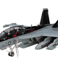 One To Forty Eight Scale EA 18G Growler Aircraft Model Kit With Decals And Detailed Instructions Not Included Paints And Glue May Be Needed