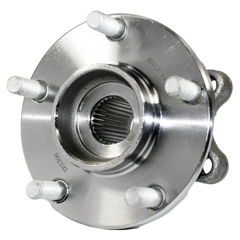 Front Wheel Bearing And Hub Assembly For 2007-2012 Nissan Altima 29 Spline forged flange with five bolts for direct fit.