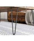 Adjustable Black Iron Furniture Legs 35 Cm Tall for DIY Kitchen and Dining Tables, Sofas and Cabinets, Rust Resistant and Easy to Clean