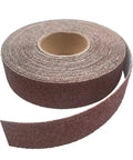 Versatile Sandpaper Roll 1x236 inches Various Grits For Metal Wood Polishing Paper Backing, heavy-duty roll for DIY projects.