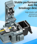 K1 Universal Fiber Cleaver For Fiber Optic Hot Melt And Cold Welding, Built-In Waste Box, 3-In-1 Cutting Tool
