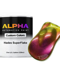 Shop Tested Superflake Basecoat And Midcoat Auto Paint One Full Gallon featuring Hades SuperFlake color sample.