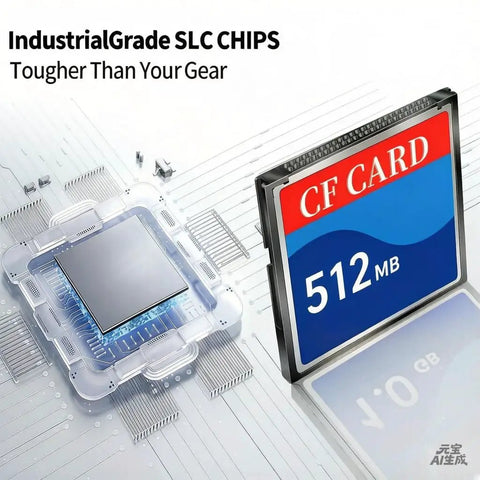 CF Memory Card 512MB Type I For Cameras And Digital Gear With High Performance Controller Built To Last alongside microchip