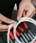 High Suction Manual Oil Pump Plastic Fluid Extractor For Quick Motorcycle Refueling And Automotive Drainer, Water Cleaner Tool, showing black hand pump and attached clear tube.