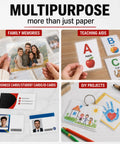 Super Durable 5 Mil Business Card Laminating Sheets Two Hundred Pack Clear Thermal Pouches with Rounded Corners used for multiple purposes