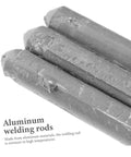 Close-up of Low Temp Aluminum Welding Rods 6 Pack Aluminum Welding Sticks For Easy, Efficient DIY Repairs And Quick Heat Up, Pro Grade