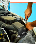 Installing the Aluminum Brake Fluid Reservoir Drift Oil Tank For Cars High Performance Car Brake Oil Cup with sleek design