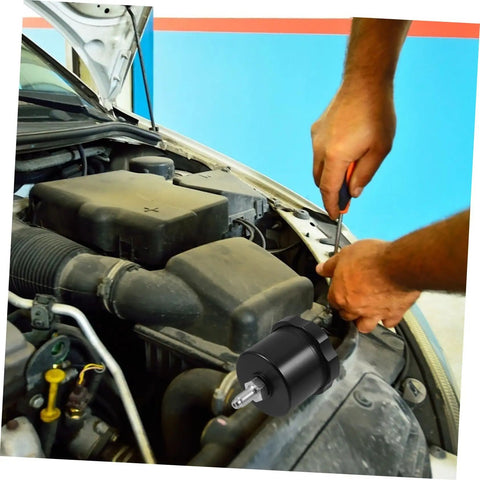 Installing the Aluminum Brake Fluid Reservoir Drift Oil Tank For Cars High Performance Car Brake Oil Cup with sleek design