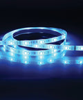 Smart LED Tape Strips 16 Ft RGBW Dimmable WiFi Light No Hub Required 100 Watt Equivalent Voice Control With Alexa Or Google Assistant App Control Color