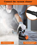 Universal 4.5 to 5 Inch Angle Grinder Dust Shroud Attachment 125mm Fits Most Brand Grinders For Heavy Duty Cleaning And Grinding