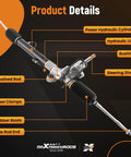 Heavy Duty Hydraulic Power Steering Rack And Pinion Assembly For Subaru Impreza Legacy Outback 2005 2009 Rock Solid Oem Replacement 26-2310 34110Ag05a detailed parts view.