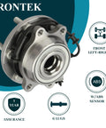 Beefy Front Wheel Bearing And Hub Assembly With ABS For Nissan Frontier Xterra Pathfinder And Suzuki Equator 4X4 6 Lug