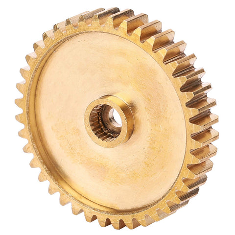 Brass Pinion Spur Gear 40 Tooth For Servo 25 Tooth Spline 0.8 Mod Industrial Robot Part 4305 0025 0040 High Torque Gear Reduction
