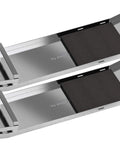 Heavy Duty Stainless Steel Knee Boards With Pads For Construction Pros Anti Dig Ends Durable Kneeling Platform For Tiling And Flooring Installations Non Slip Work Knee Boards