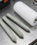 Low Temperature Welding Rods For Easy Home Repairs And Metal Restoration, 3.15 x 0.39 x 0.39 Inch Sticks on metal surface