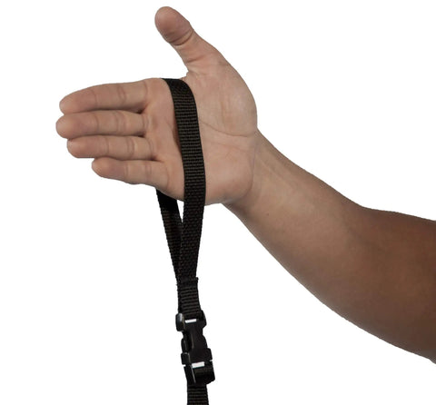 Hand holding strap from Pro Grade Camera Stabilization Bundle With Monopod Stabilization System And Screw Module For All Cameras