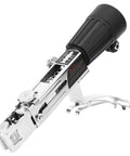 Automatic Drill Nailer Conversion Kit, adjustable screw driving attachment for power drills, stainless steel design, heavy duty tool.