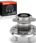 Rear Wheel Bearing And Hub Assembly For Toyota Camry 2002 2004 5 Lug Non ABS Direct Fit Replacement With High Load Capacity And Durable Wheel Hub Not Built In Japan shown with box packaging