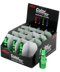 Green A Style Pneumatic Plugs One Quarter Inch NPT Male Box Of Twenty Color Coded Air Line Plugs For No Fuss Plug And Play Connect And Quick Identification Of High And Low Pressure.