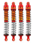 Beefy Metal 4 Piece RC Shock Absorber Set 120mm for 1 to 10 Scale RC Crawlers Like Axial SCX10 90046 AXI231017 and TRX4 Wraith D90