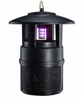 Outdoor Mosquito Trap With Lighting And Sleep Timer That Attracts Mosquitoes Flies Moths Gnats Wasps Beetles And No See Ums Indoor Or Outdoor Bug Zapper With 395nm UV Light For Fast Quiet Hassle Free Catch, black cylindrical design