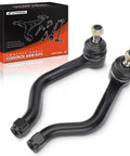 2 Pack Outer Tie Rod Ends for Acura RL 2005 2012 Keep Your Steering Tight and Smooth Ditch the Wobble Left and Right Sides Driver and Passenger Essential Replacement to Improve Feel Stability and Handling, black steel ends with box
