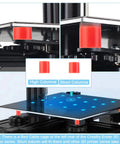 Sixteen Piece Silicone Heatbed Mount Set For 3D Printers Includes 0.63x0.63 And 0.63x0.71 Inch Leveling Pads Pro Grade