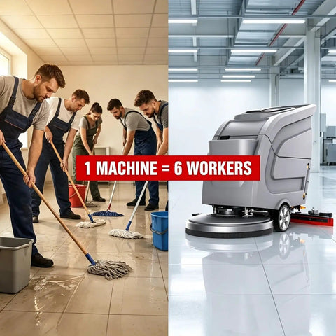 Professional Industrial Sweeping Unit Heavy Duty Floor Cleaning Machine For Warehouses And Factories High Capacity Dry Sweepers To Keep Your Large Workspace Pristine And Dust Free With Robust Build Quality For Daily Use
