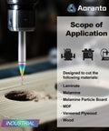 1/16 Inch Ball Nose CNC Router Bit Up Cut Solid Carbide With 1/4 Inch Shank in action on wood carving machine