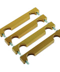 Premium Camshaft Holding Tool Set For Mercedes Benz V6 And V8 Gas Engines M276 M278 M157 showing four gold camshaft holders.