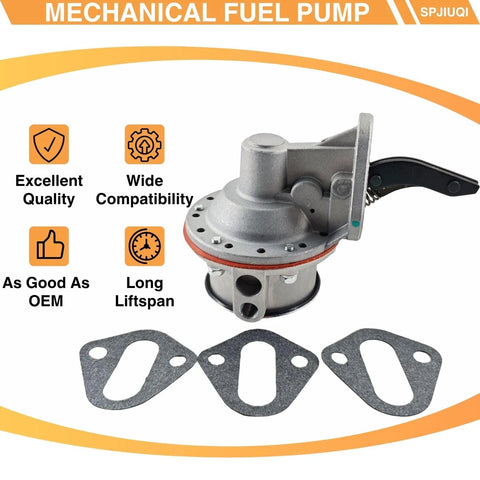 Beefy Mechanical Fuel Pump For Jeep CJ5 CJ5A CJ6 CJ6A Dispatcher Jeepster Commando Willys DJ3 DJ5 DJ6 Two Point Two Liter Inline Four