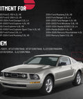 2004 Ford Mustang with Drop In Mass Air Flow MAF Sensor 74-50011 Direct Fit For Ford Explorer 2001 To 2005 Ranger 2001 To 2003 Mazda B4000 2004