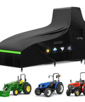 Heavy Duty Universal Tractor Cover Waterproof 600D Oxford Cloth With Air Vent And Reflective Strips Front Loader Backhoe Compatible