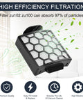 Odor Neutralizer Cartridge And Replacement Filter For Rotator Pet Upright Vacuum ZU102 And ZU100, high efficiency filtration