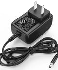 12V Cold Therapy Charger Power Cord Replacement For Ossur Cold Rush Compact And Polar Active Ice 3.0 Circulating Machines OasisSpace Cold Therapy Units COOLMAN LEONNS Vive And More AC DC Adapter, black plug and cable
