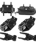 Heavy Duty Engine Motor Mount Set Fits Chevy Monte Carlo 1995 To 2005 Lumina 1995 To 2001, durable rubber and metal design.