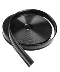 Black vinyl trim molding screw cover roll, 1-inch wide, 100 ft, for RVs and campers