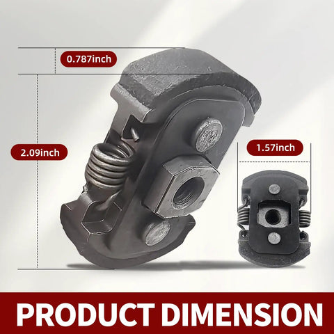 Close-up of Go To Replacement Clutch Assembly For Echo SRM 225 GT 225 PAS 225 PPT 235ES Trimmers with dimensions