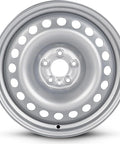 16 Inch Painted Silver Rim For Promaster City 2015-2022 OE Direct Replacement Wheel, Bolt Pattern 5x98, Fits 215/55R16 Tires, front view