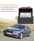 BMW Upgraded Fuel Pump Relay Control Module Plug And Play Replacement For X3 X4 X5 X6 228i 320i 328i 335i 335D 428i 435i 528i Direct Fit Hassle Free Install With Durable Construction Improves Fuel Delivery And Engine Start Reliability. plug-in module shown with BMW sedan