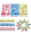 Grab these Awesome 120 Piece M5 Heat Shrink Ring Eyelet Connectors For Your Electrical Wire Splicing Jobs With Butt Connector Crimp Terminals That Fit 22 To 10 AWG Cables Perfectly For Any DIY Home Garage Project You Just Gotta Get This Solid Kit. M5 ring terminals, assorted colors, heat shrink
