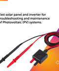 PV Test Leads For Solar PV Systems CAT III Up To 1500V For Safe DC Power Measurement With CM276 IGM Clamp Meter Durable